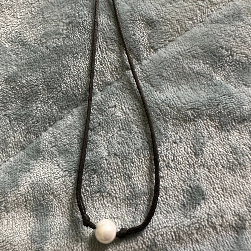 Pearl rope necklace